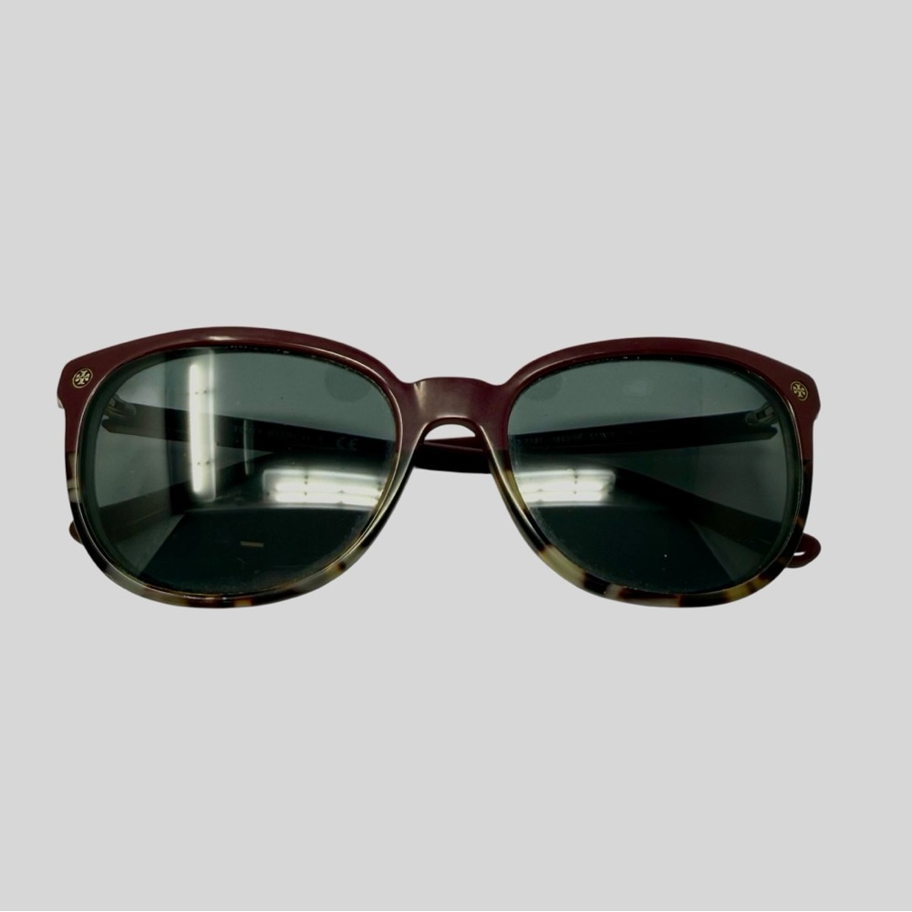Tory Burch Burgundy & Tortoise Shell TY7131 Style Sunglasses
